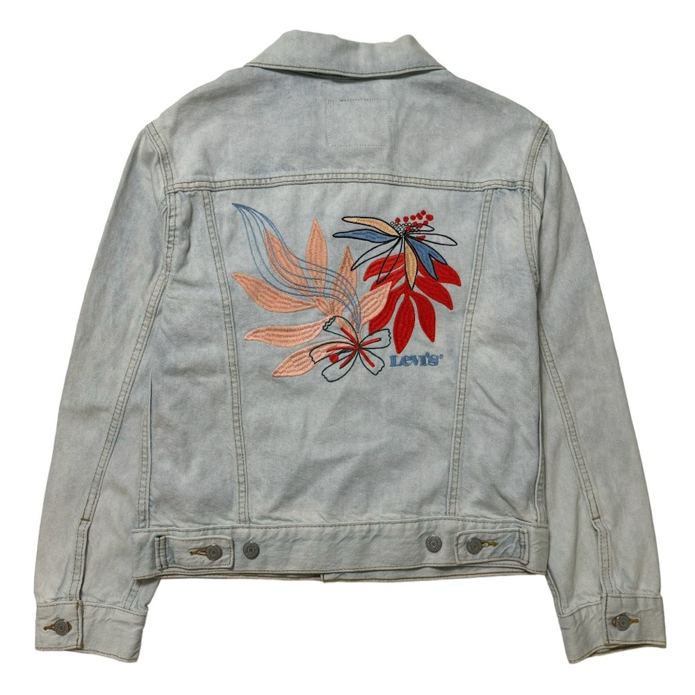 Levi’s Light Denim Embroidered Jacket